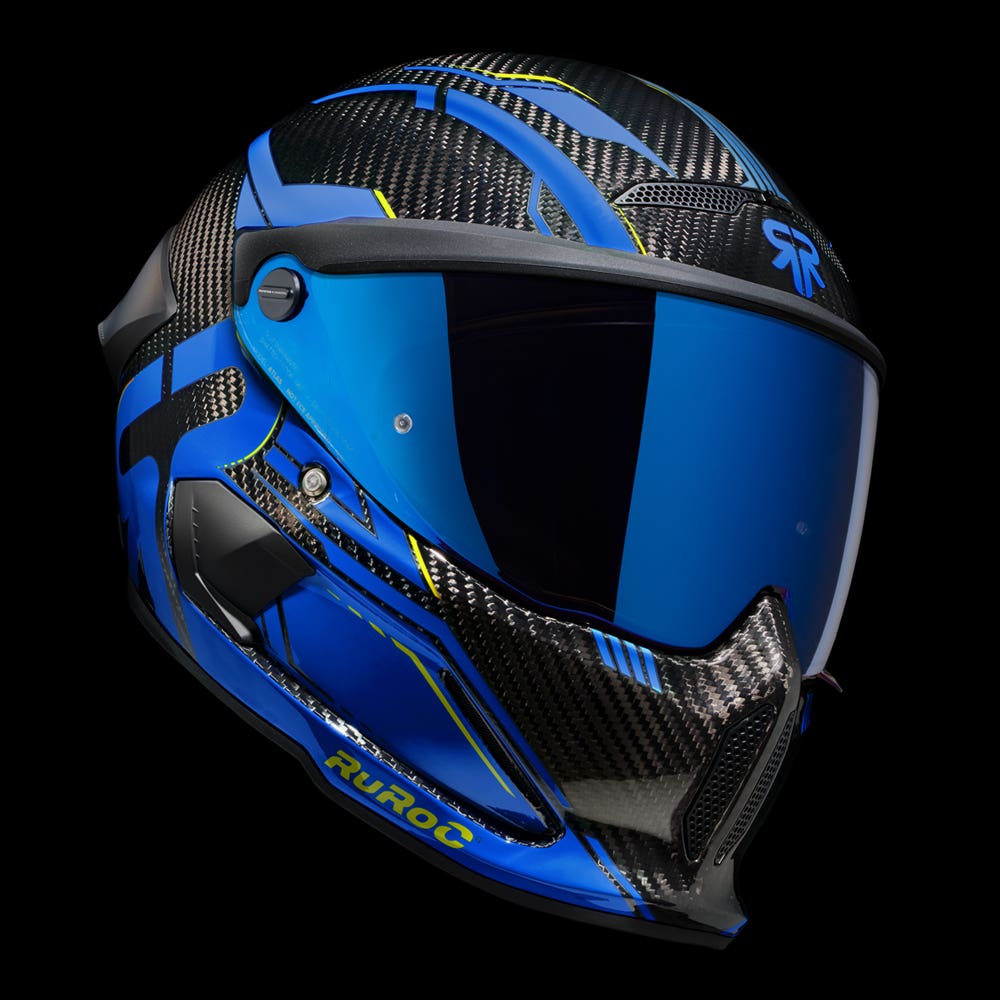 Ruroc AT4.0 TRACK Ice Blue