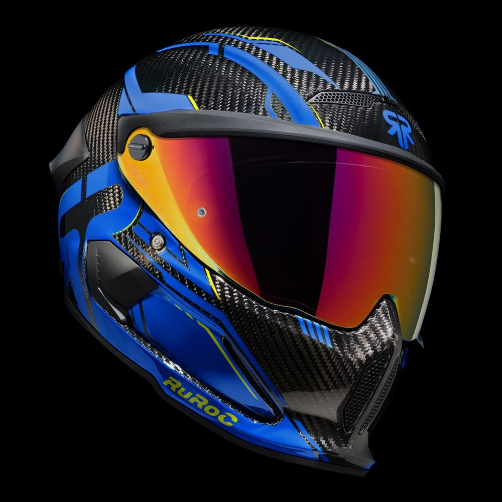 Ruroc AT4.0 TRACK Ice Blue