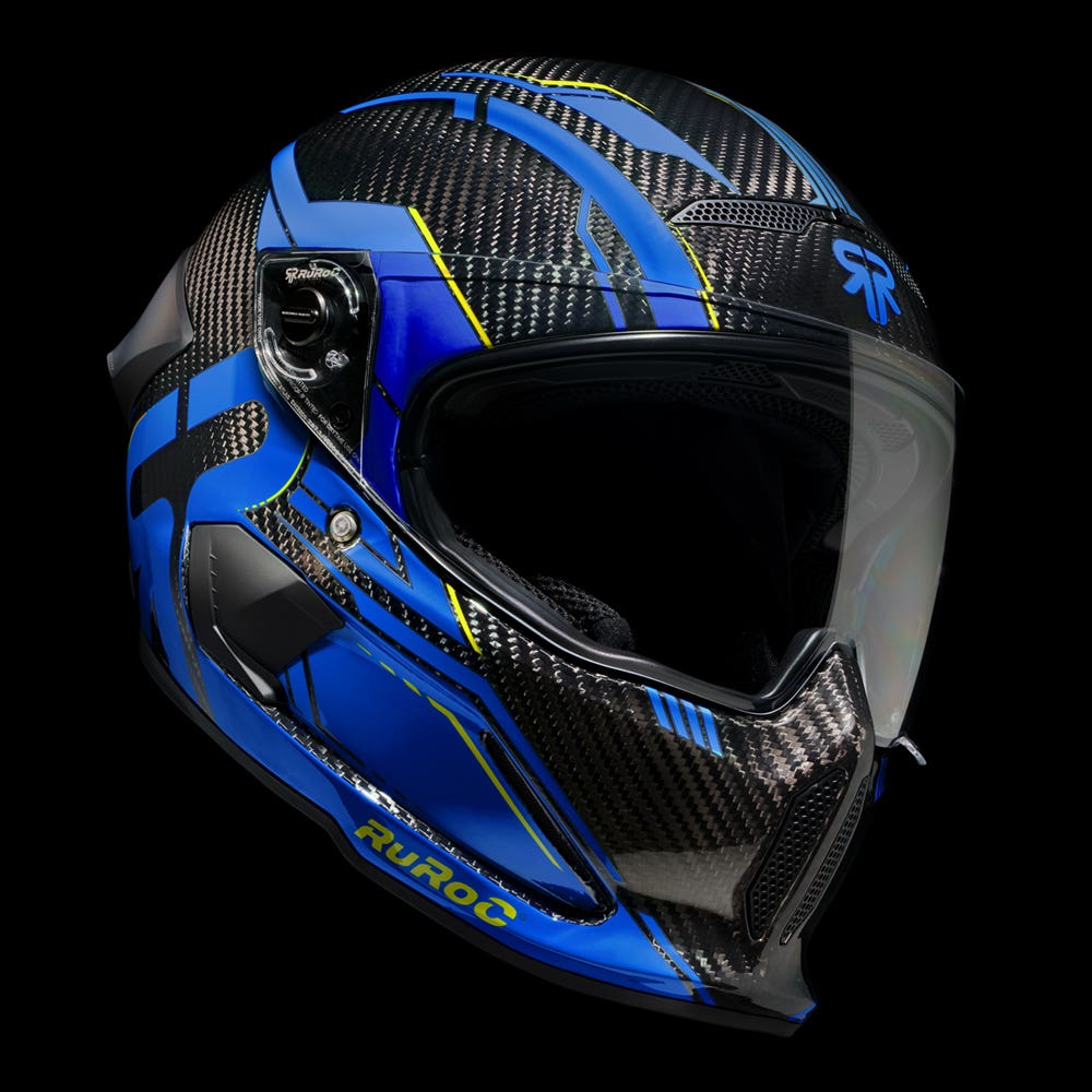 Ruroc AT4.0 TRACK Ice Blue