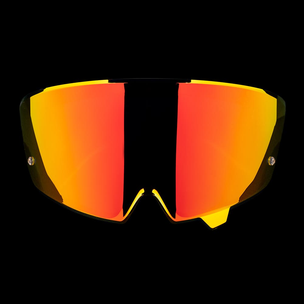 EOX Visor - Red Iridescent