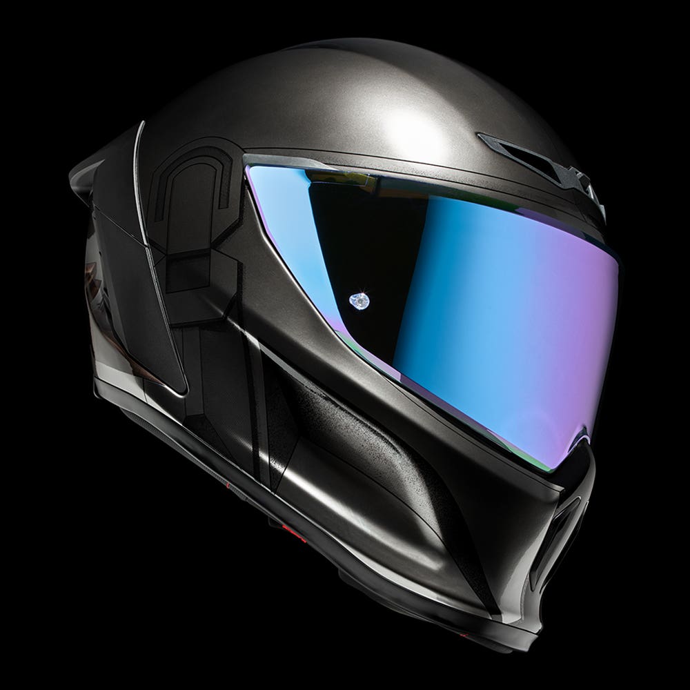 dot approved mandalorian motorcycle helmet Ruroc EOX The Mandalorian